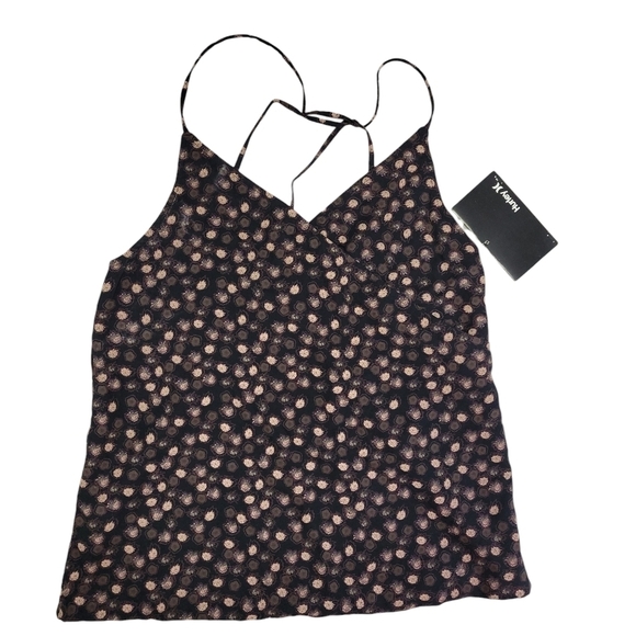 Hurley Austin Womens Tank Floral V-Neck Top Size S - Picture 4 of 11